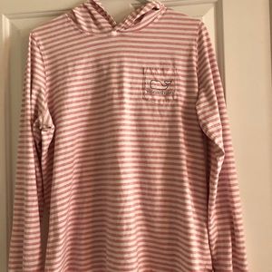 Vineyard Vines Pink & white striped top